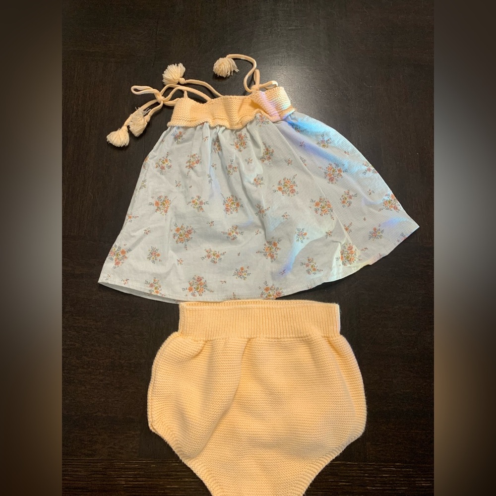 Mebi Dress and bloomer set